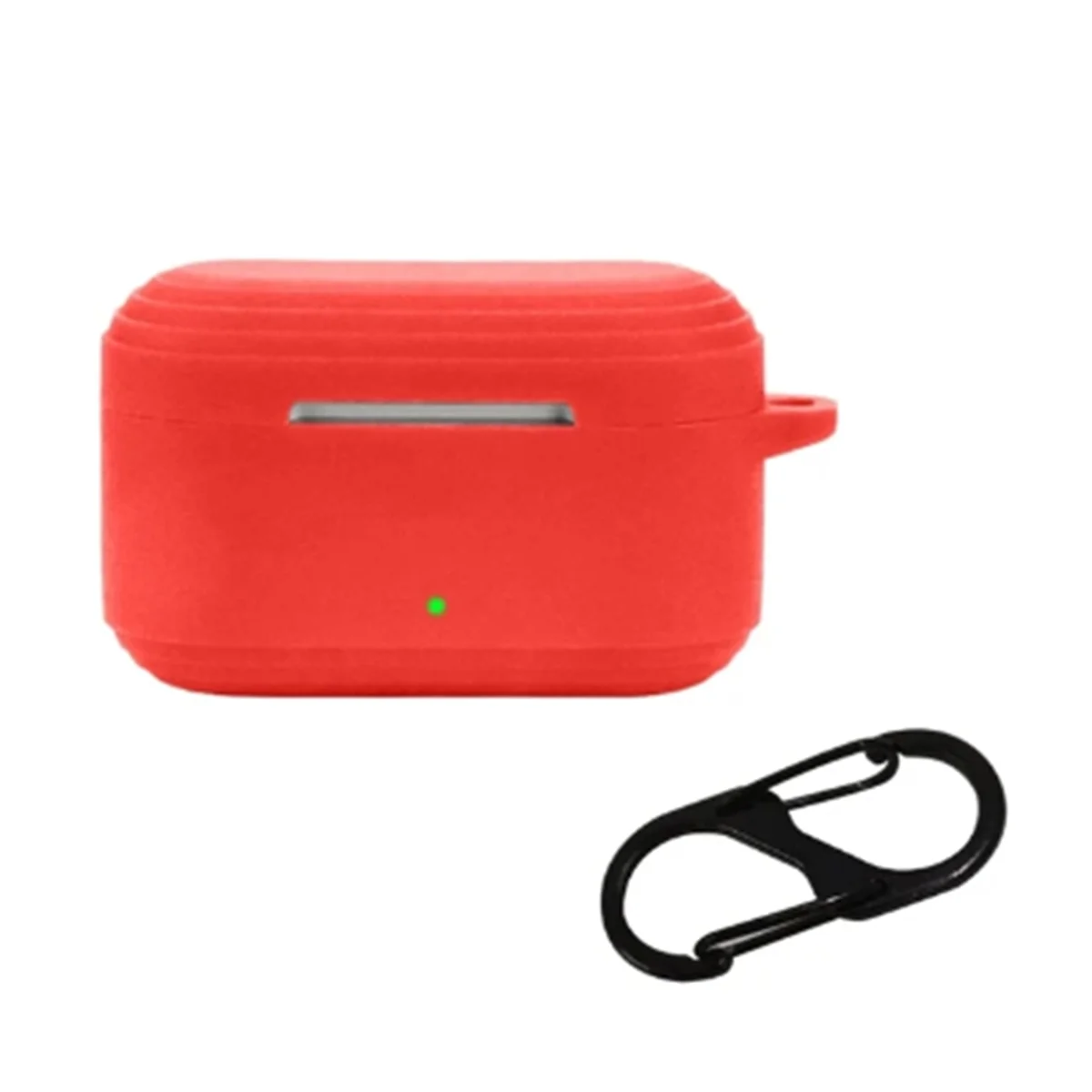 Protective Carrying Case Shockproof for Devialet Gemini II Headphone Dustproof Soft Housing Washable(Red)