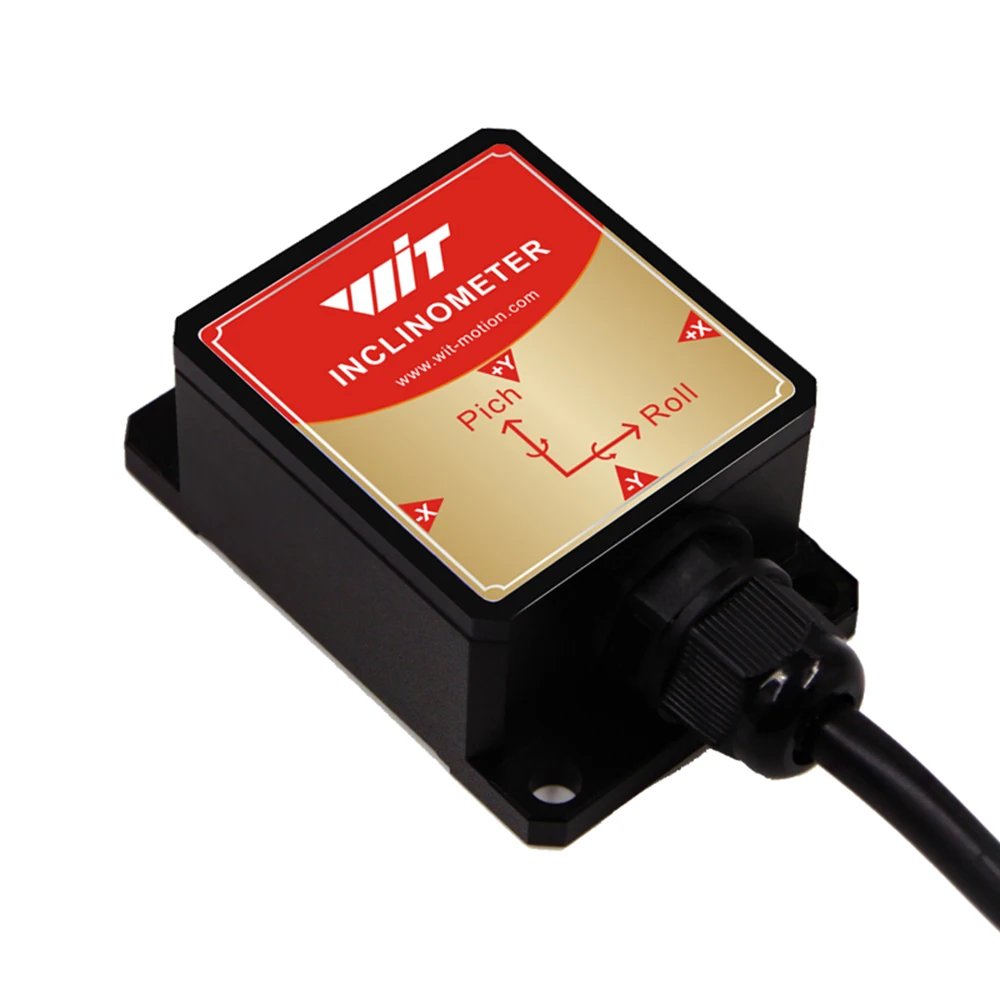 HWT905 IMU MEMS Highprecision Accelerometer+Gyro+Angle with Temperature&Magnetometer Compensation, IP67 waterproof  Inclinometer
