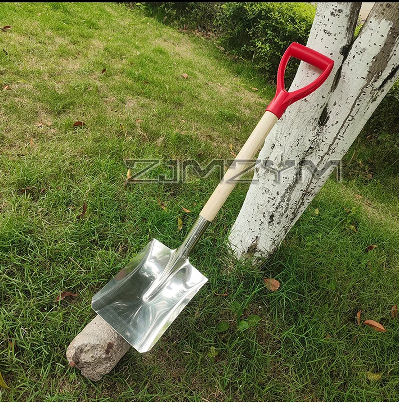 Stainless Steel Agricultural Shovel Planting Flowers Garden Tools Pot Planting Gardening Digging Soil Dig The Tree Flower Spade
