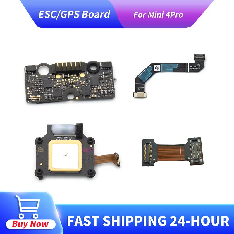 Комплект модулей ESC и GPS высокой точности для DJI Mini 4 Pro, плата схемы, сменные запчасти, профессиональные ремонтные аксессуары