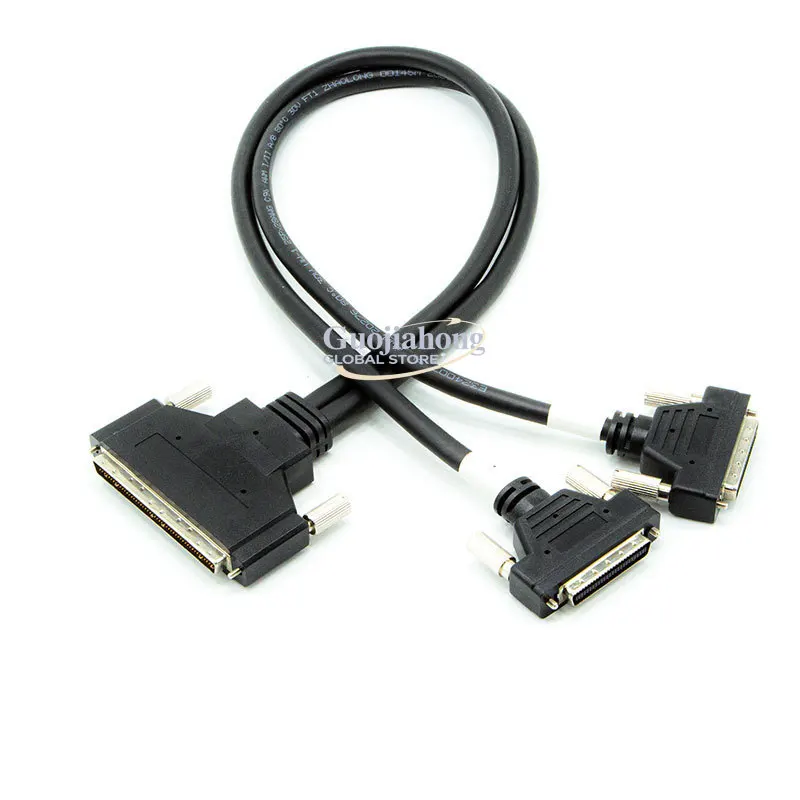 Customized SCSI cable HPDB100 to HPCN50 one-to-two adapter cable 16XT1/E1 cable connector