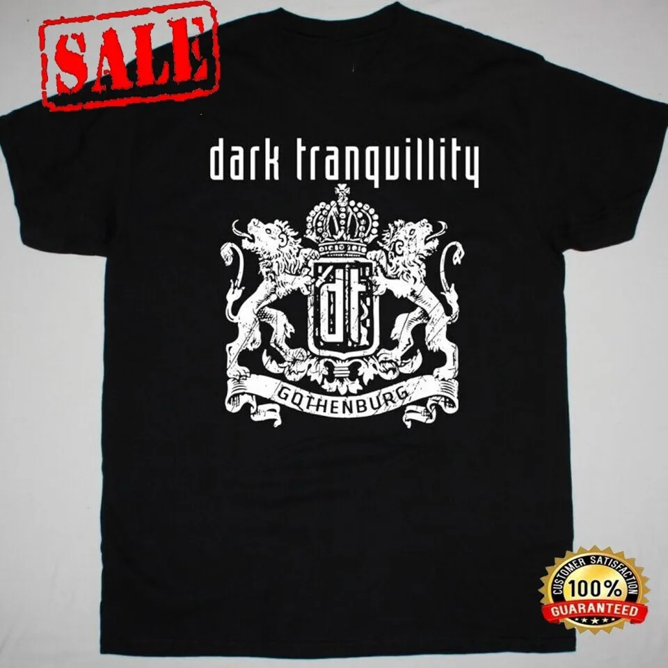 Dark Tranquillity band Gothenburg black T-shirt Short sleeve All sizes 2N236