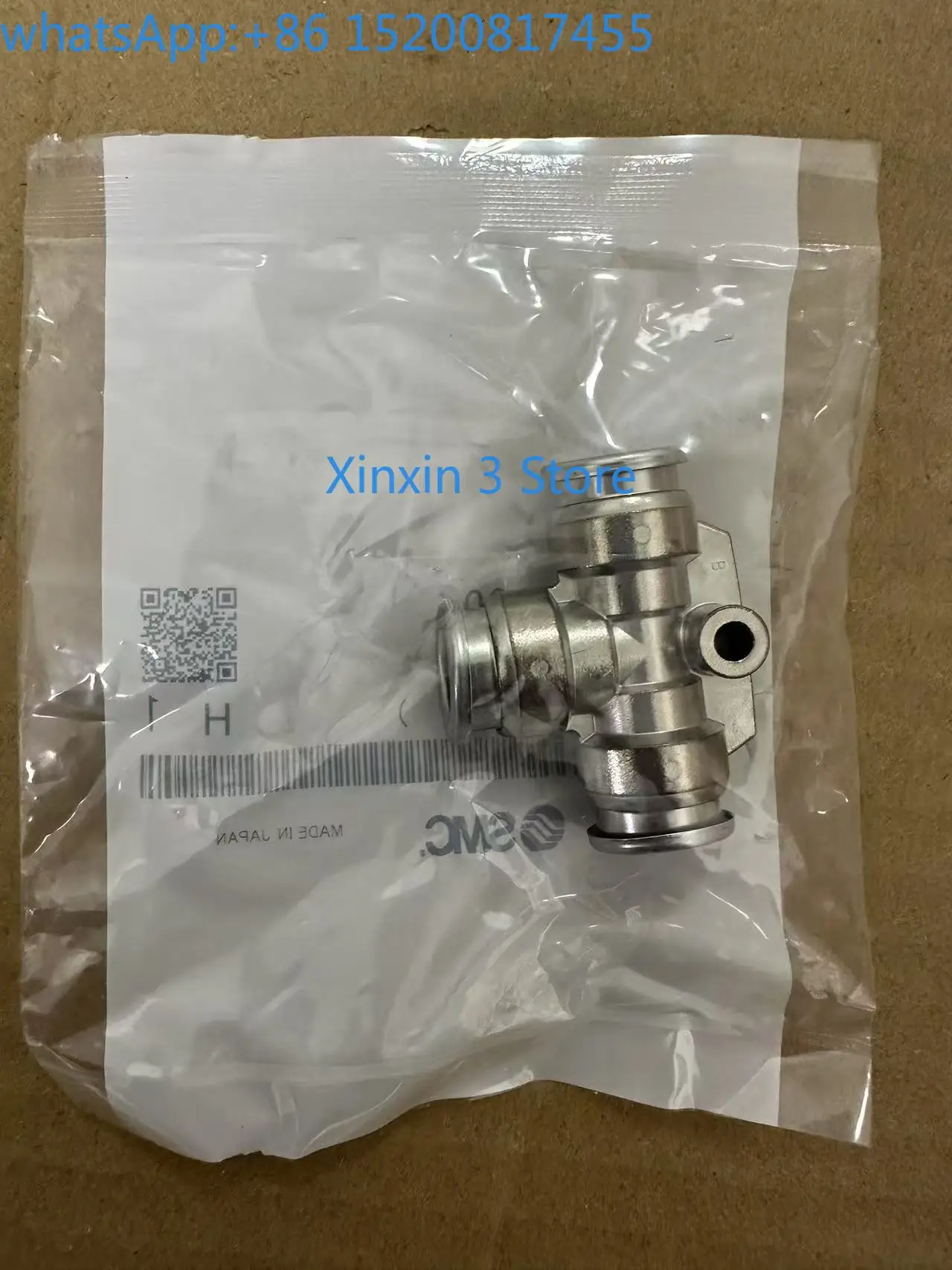 KQG2T10-00/KQG2 series stainless steel 316 one-touch actuator connector  three-way connector pneumatic parts hydraulic parts