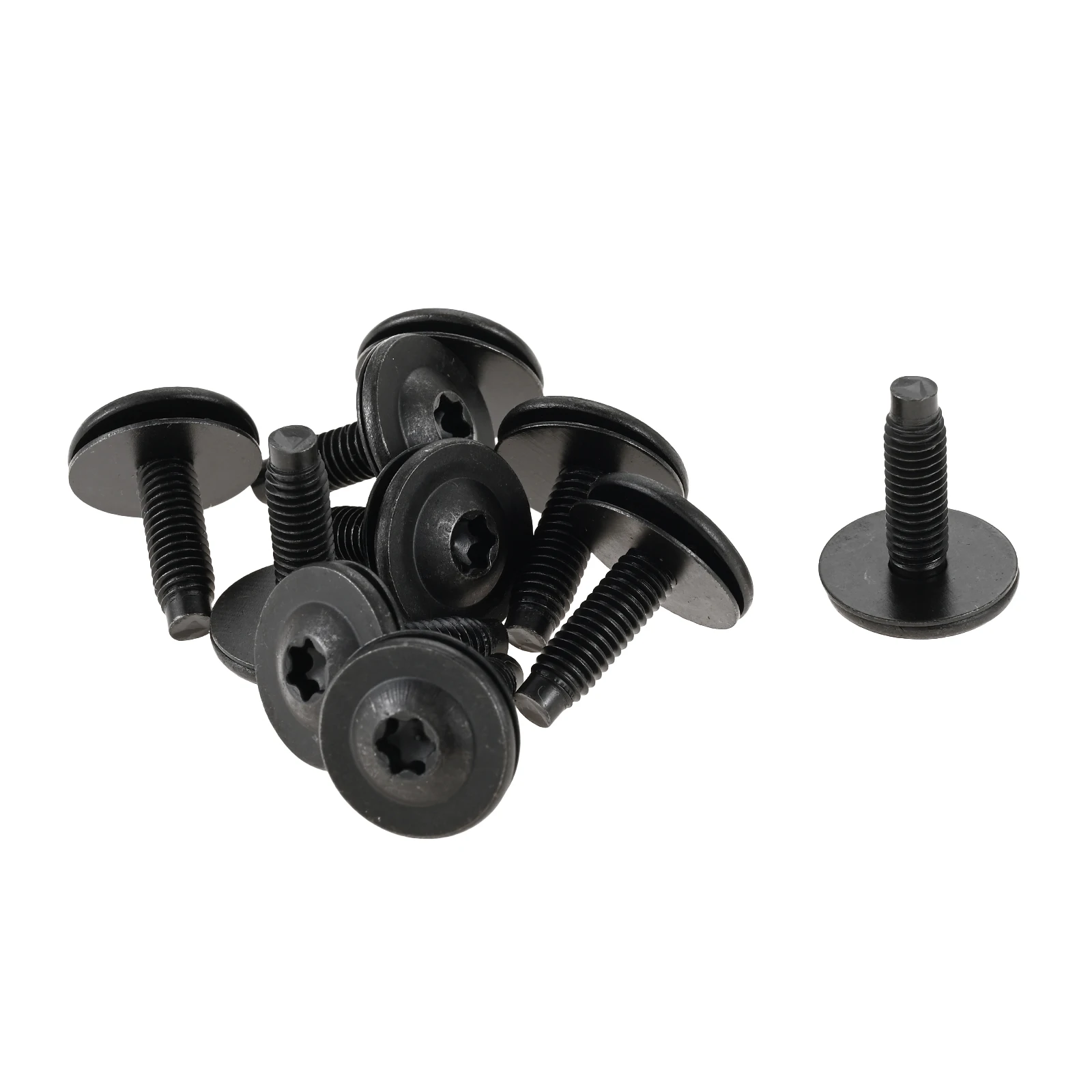 10pcs Car Front Bumper Connector Screws Oval Head Headlight Mounting Bolts 07147263759 for BMW 3 4 5 6 7 8 Series X1 X3 X5 X6 X7