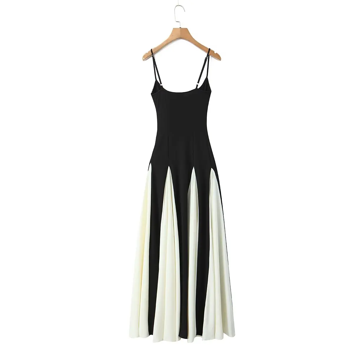 

ZAB Autumn New Women's Faion Sexy Splicing Long Dr Gown Ele Casual Parwear Polyester Fiber Svel Gown