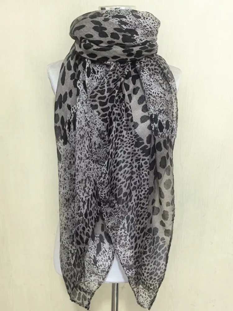 10 قطعة/الوحدة ليوبارد طباعة وشاح طويل للنساء الحجاب البوهيمي لينة مسلم الحجاب تنفس شال التفاف وشاح الحجاب الدافئة