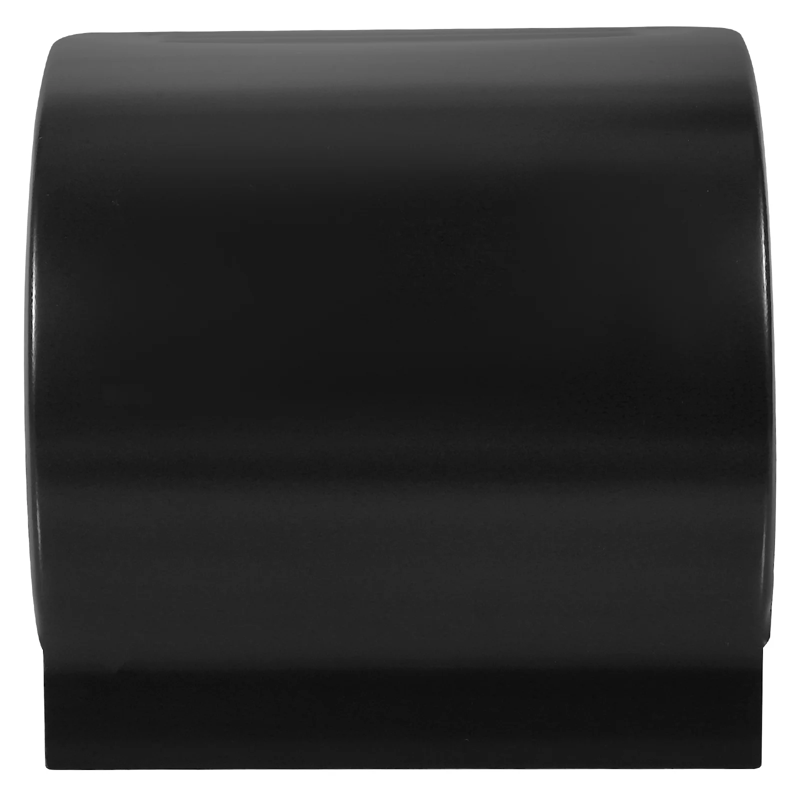 

Stainless Steel Tissue Box Black Waterproof Wall-Mounted Bathroom Holder Large Capacity No Drill Installation Household Toilet