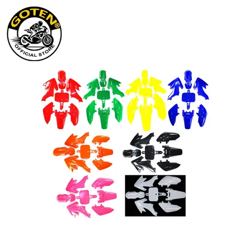 Goten Fairing Plastic Fender Kit For SDG SSR Piranha HONDA CRF50 XR50 50cc 70cc 90cc 110cc 125cc 140cc 150cc 160cc