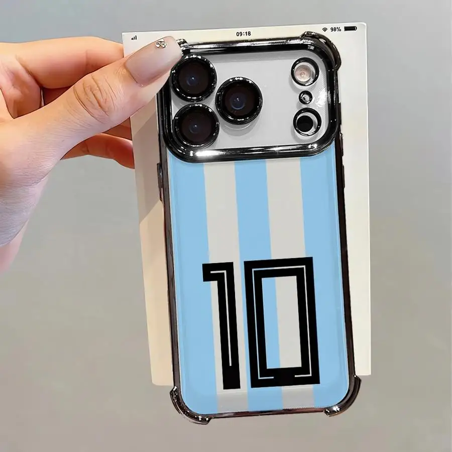 Case for iPhone 17 Air 16 17 Pro Max 13 15 Plus 12 14 11 Soft Phone Cover Number 10