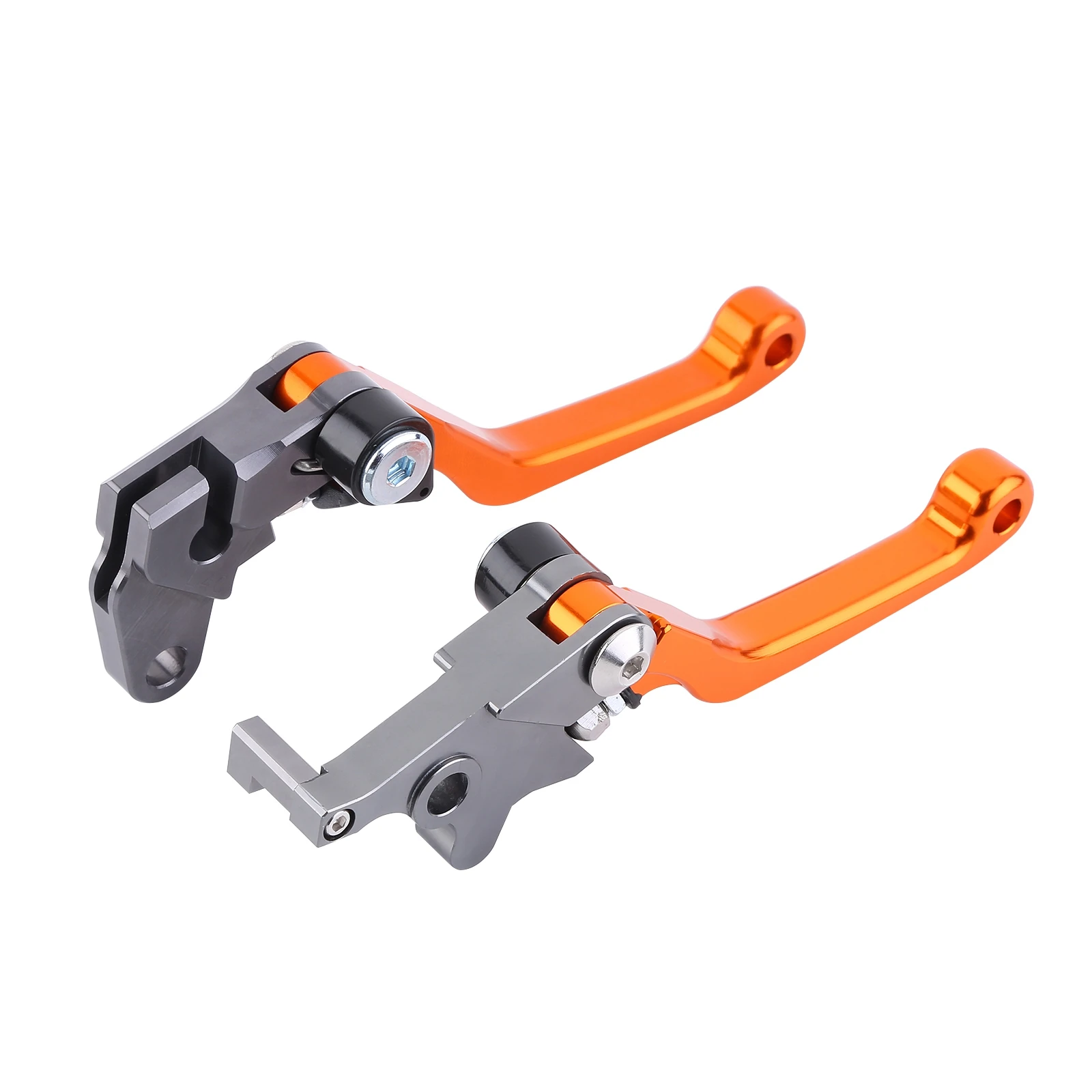 

CNC horn brake lever clutch handle aluminum alloy suitable for refitting motorcycle racing Orange