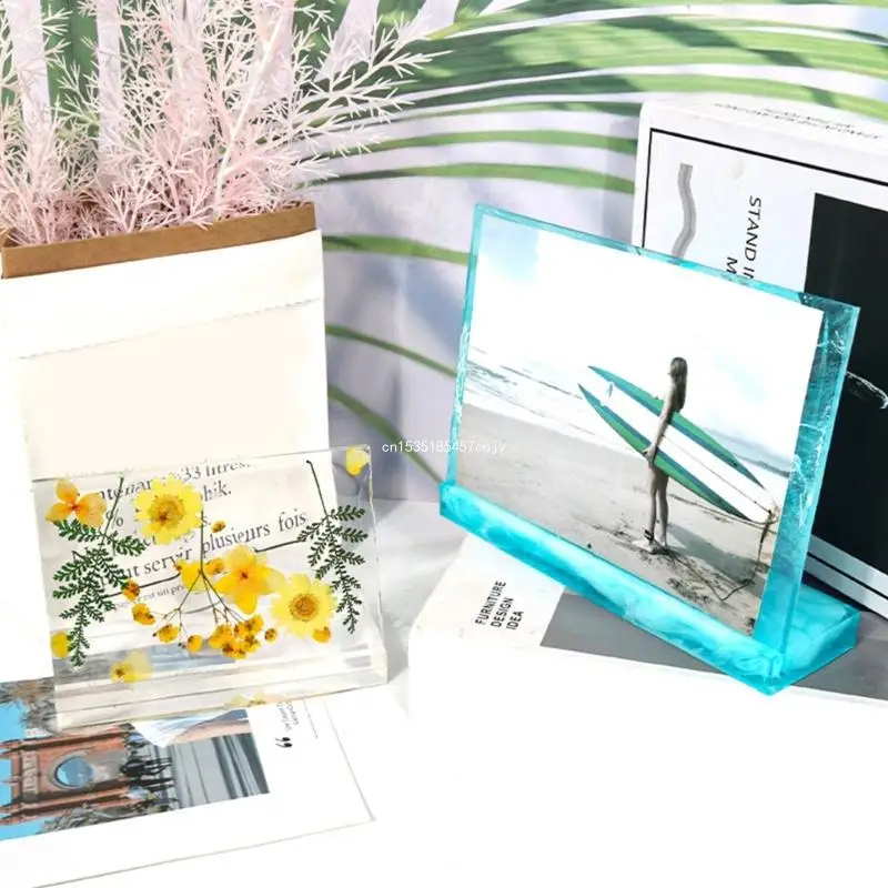 Resin Photo Frame Molds Silicone Picture Mold for Casting,Desktop Ornaments Mold Dropship