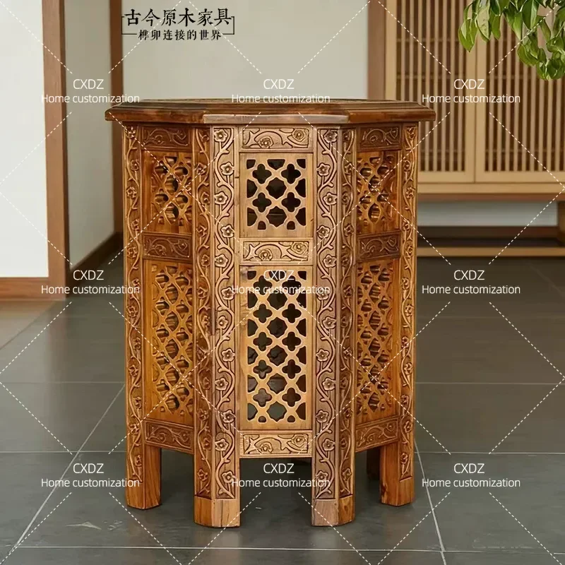 Solid Wood Corner Edge Decoration for Sofa Clubhouse Furniture ST179 Style Accent Piece Living Room Decor