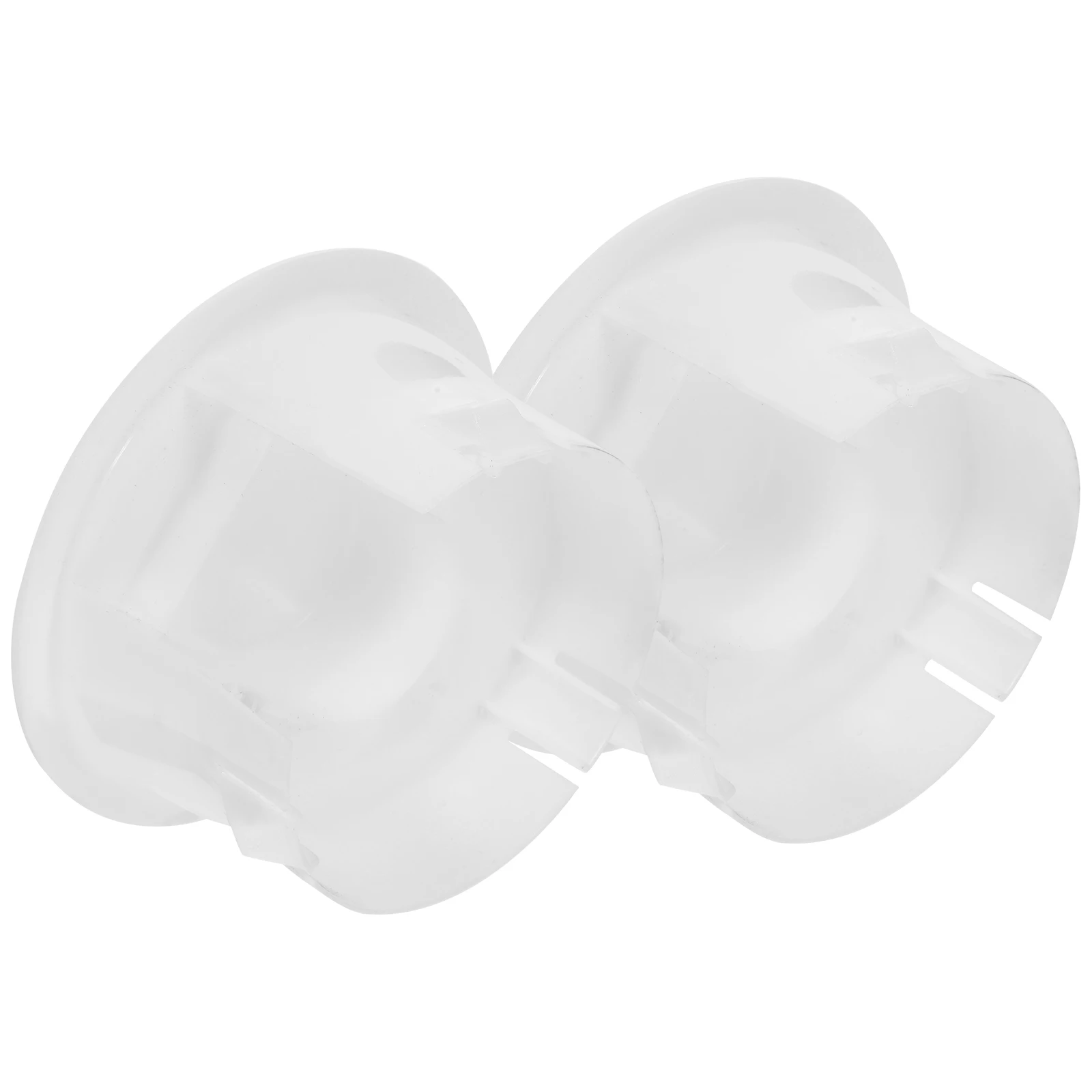 

2 Pcs White Duckbill Sealed Water Pitcher Lid Wear Resistant Longtime Use Compact Lightweight Dust Prevention Cleanable Kitchen