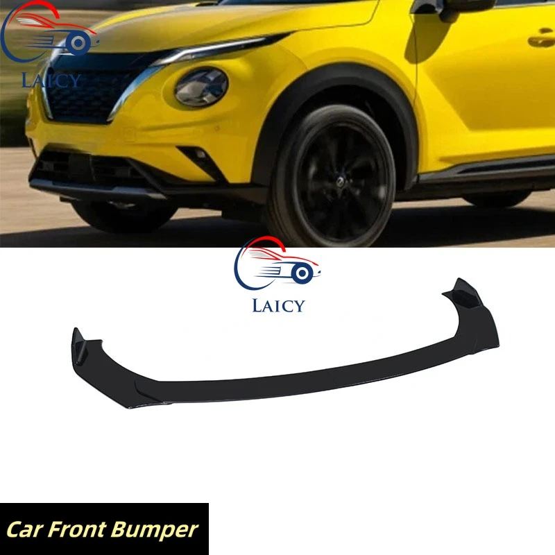 LAICY для N-issan Juke 2011-2017 автомобильный передний бампер, спойлер для подбородка, сплиттер, комплект кузова, защитная крышка, дефлектор, черный LAICY для N-issan Juke 2011-2017 автомобильный передний бампер, спойлер для подбородка, сплиттер, комплект кузова, защитная крышка, дефлектор, черный