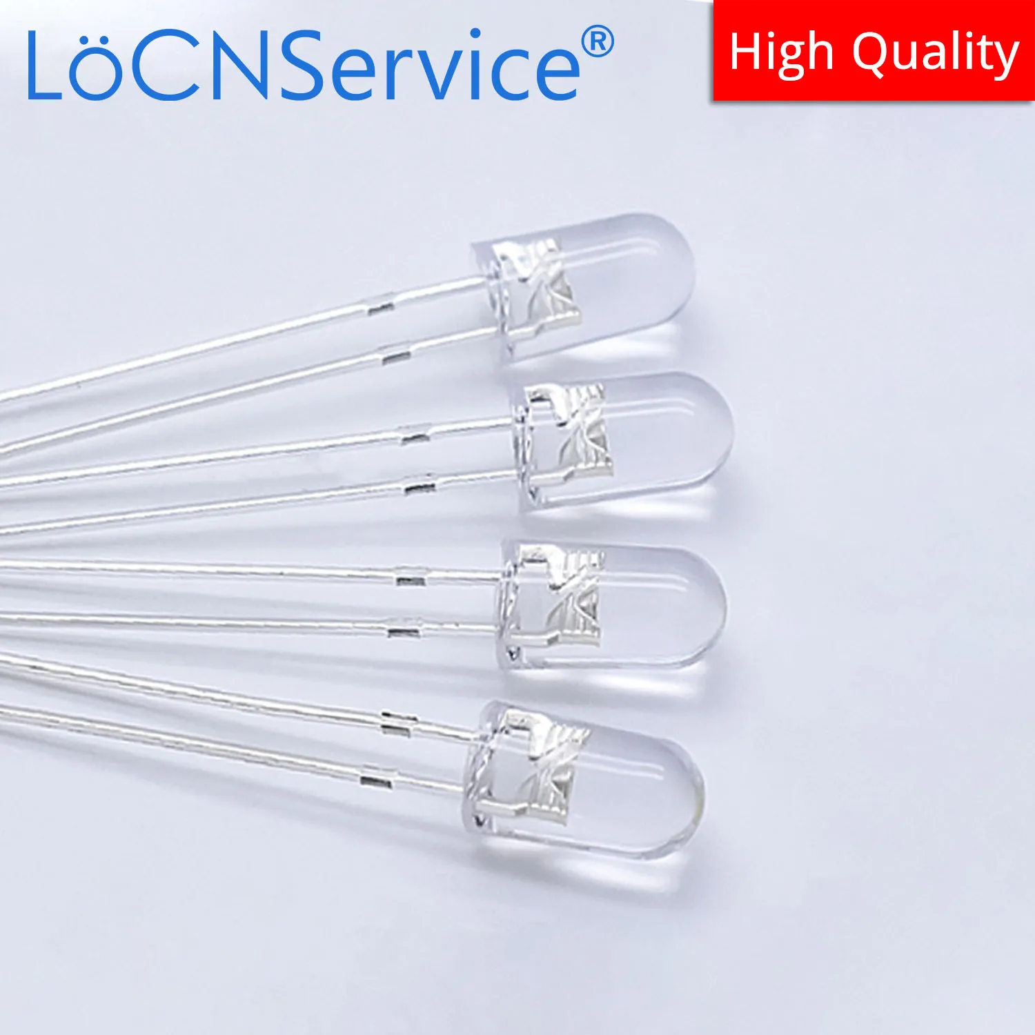 1000 PZ 5mm F5 Boundless Rosso Blu Verde Bianco Caldo Giallo DIP LED Trasparente Diodi emettitori di luce con perline di alta qualità