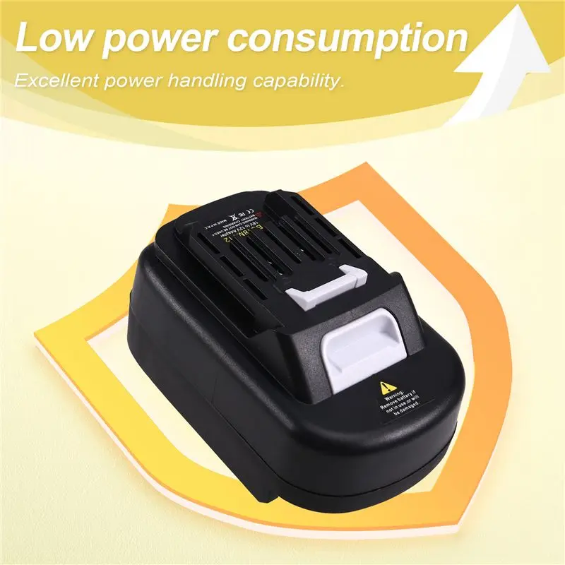 A93E-Adapter For 18V Battery Convert To For 12V Cordless Power Tool Bl1016 Bl1021b