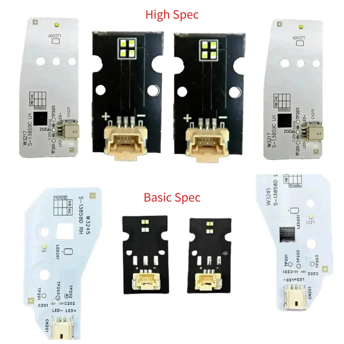 Angle Eyes LED DRL For Honda Accord High Or Basic Version 9.5 2016 2017 Headlight Light Source Board Chips Board Car Accessories
