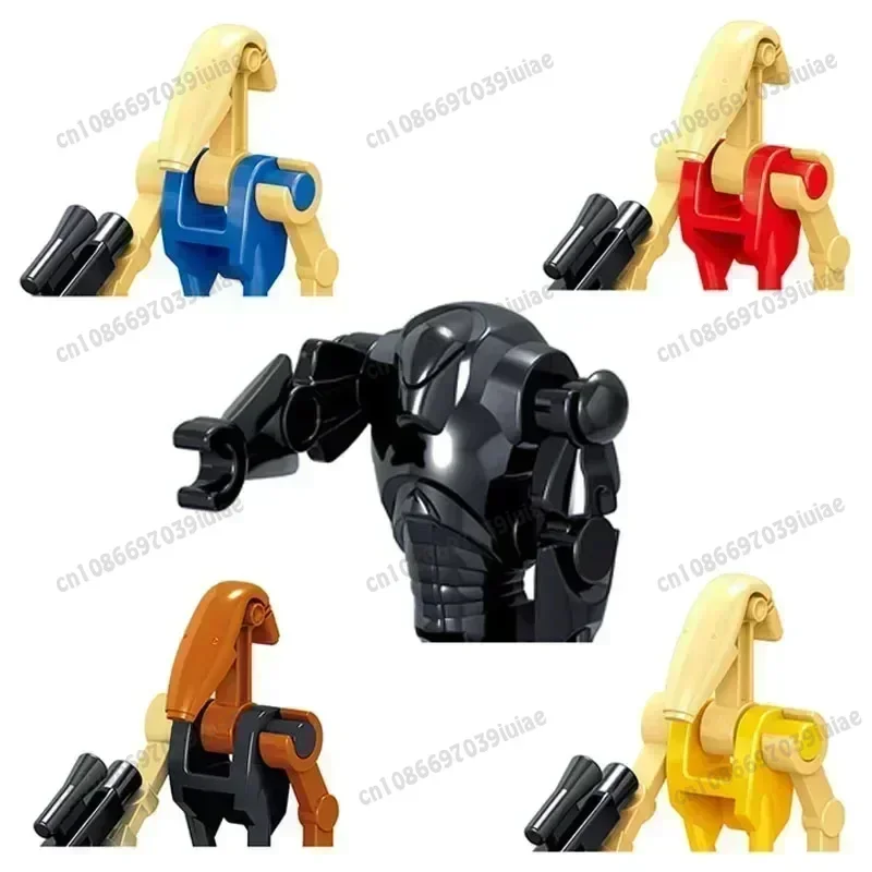 

Hot Toys Super Battle Imperial Stormtrooper Droid Clone Troopers Mini Robot Figure Toy Bricks Assembling Doll C009 C014 GH0132