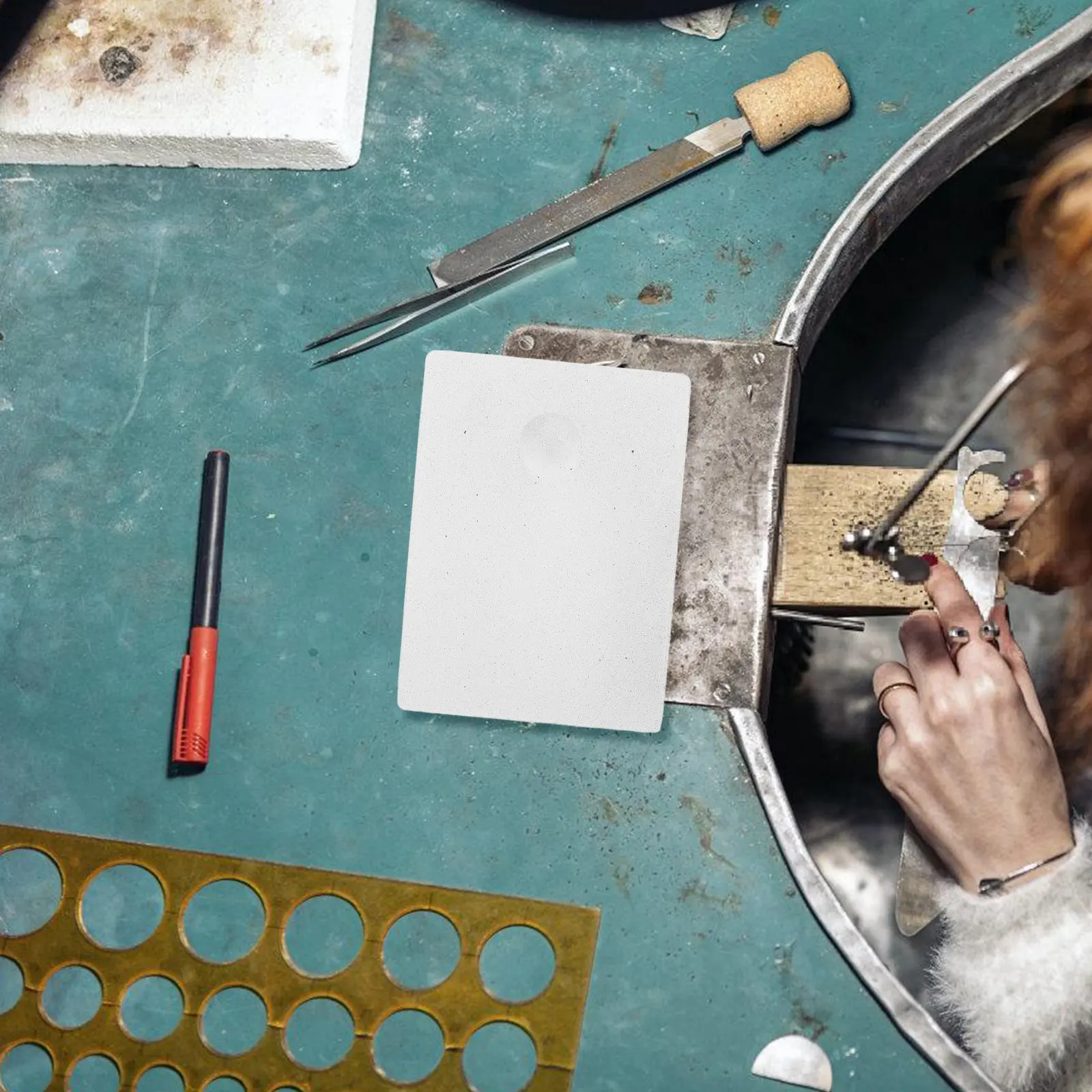 

Quartz High Temperature Fire Brick Jewelry Soldering Welding Block Metal Smelting Jewelry Making Soldering Board