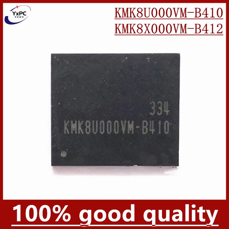 KMK8U000VM-B410 KMK8X000VM-B412 EMCP 8GB BGA162 8G Flash Memory IC Chipset with balls