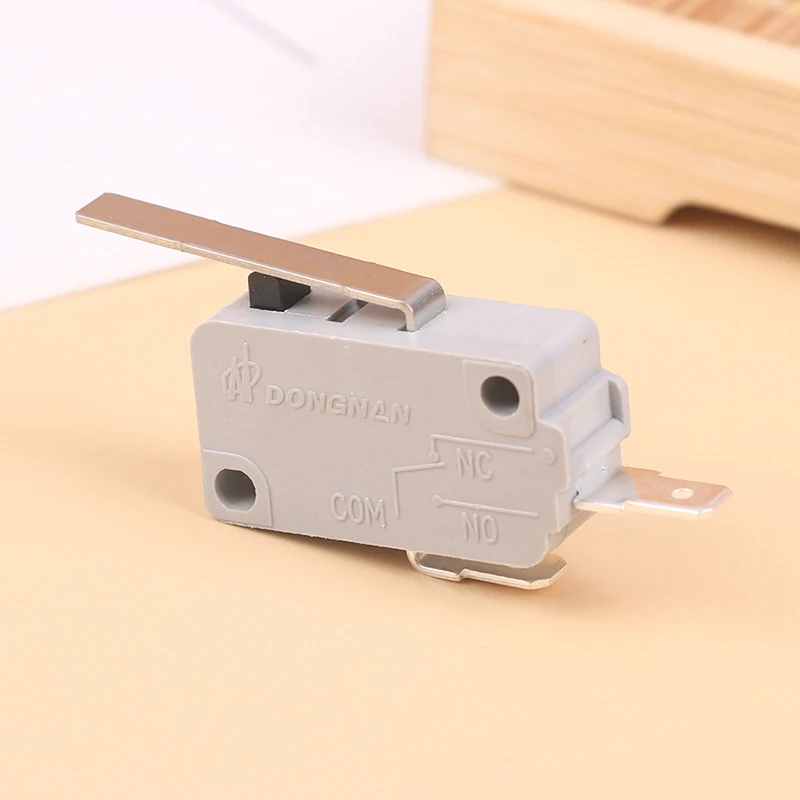 1Pc Kw3A-16A Coffee Machine Microwave Oven Door Micro Switch Normally Open Household Appliances Safety Limit Travel Switch