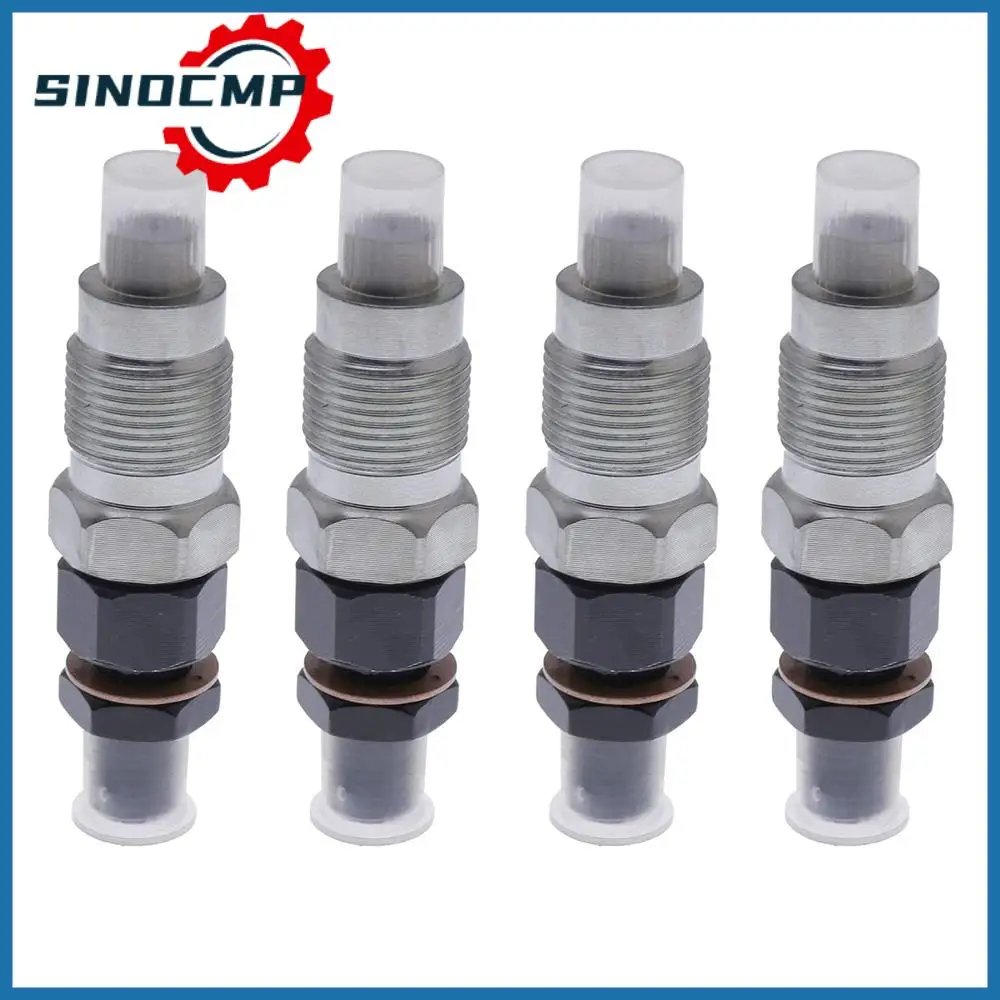 

4pcs Automobile Fuel Injector 1C010-53010 1C010-53900 1C010-53002 Cars Accessories For Kubota Engine V3 V3300 V3600 T V3800