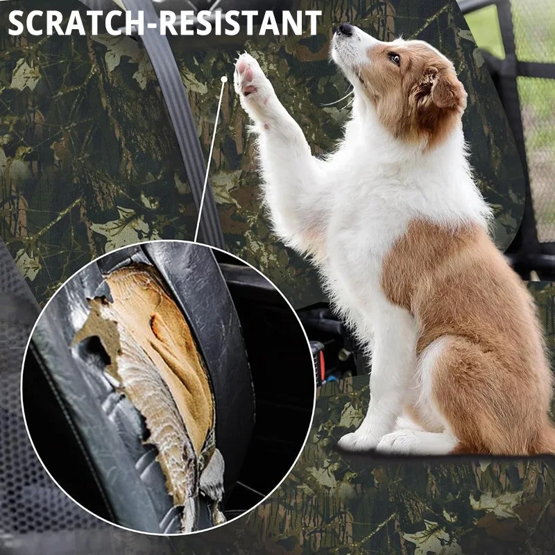 For Polaris Ranger1000 2020-2025 & XP 1000 2017-2021 UTV Seat Covers Camo Replacement Water-Resistant Front Seat Cushion Cover