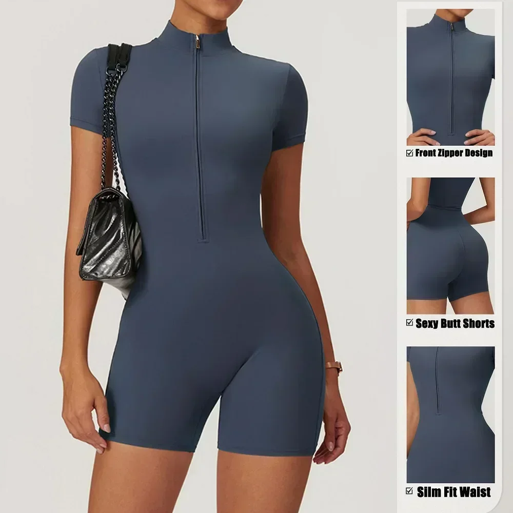 Cloud Hide Workout One Piece Jumpsuit Running Sports Bodysuit Women XL Gym Rompers Women Overalls Sportswear Fitness Yoga Suit