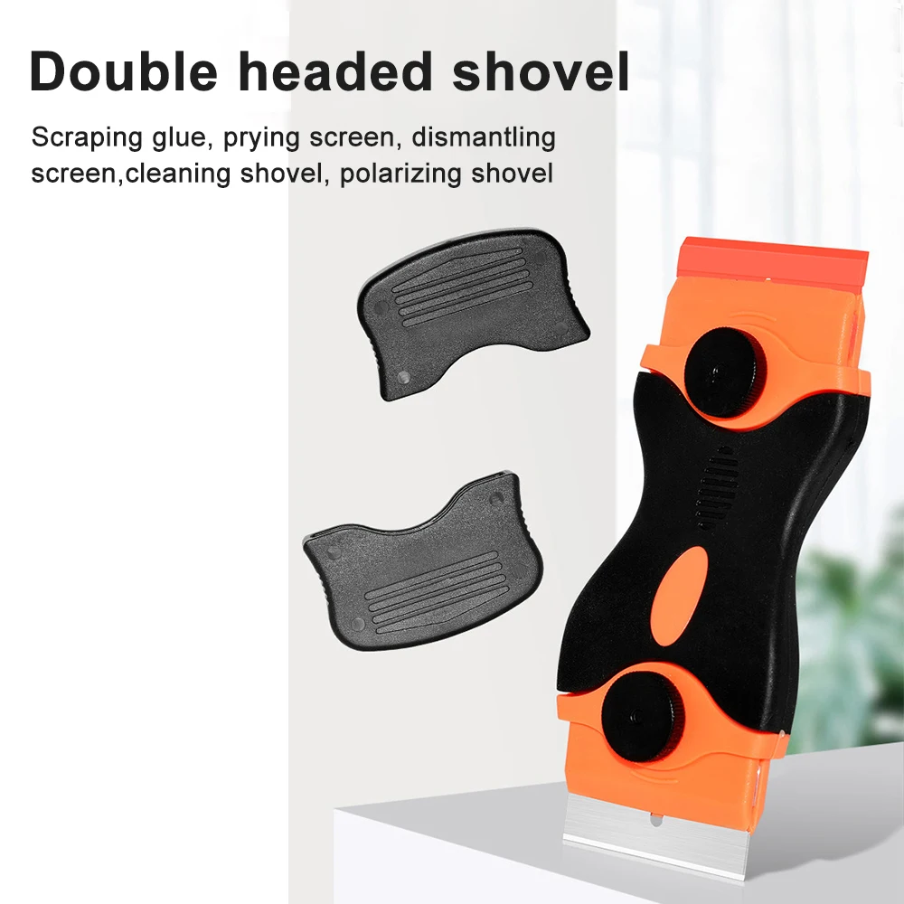 Plastic /Metal Razor Blade Scrapers For The Window Of The Car Vinyl Film Cleaning Adhesive Glass Of Ceramic Powder Remover Tool
