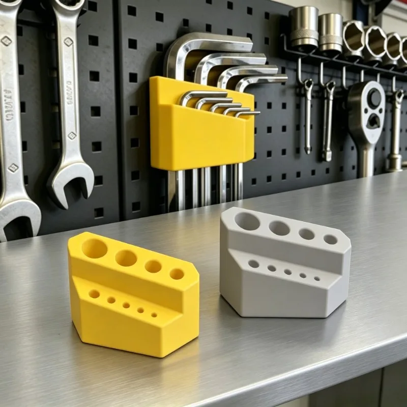 Sechskantschlüssel-Aufbewahrungshalter, Kunststoff-Inbusschlüssel-Organizer für Pegboard, Schublade, Garage, Heimwerkzeug-Aufbewahrung