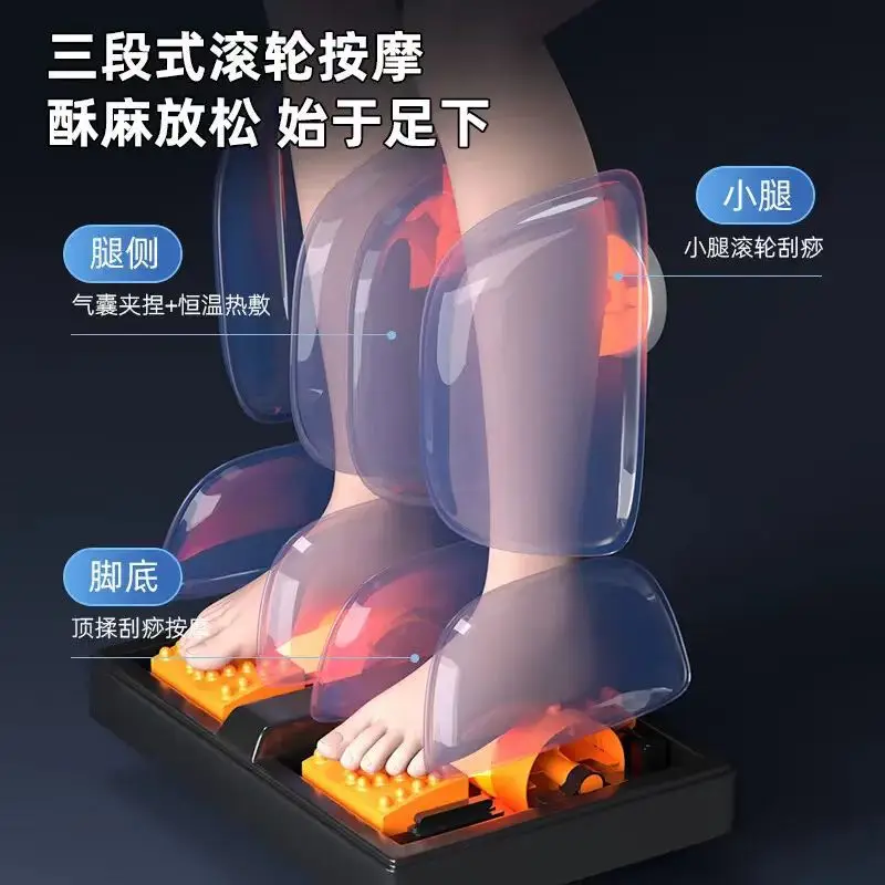 2025 كرسي تدليك فاخر جديد SL المسار 4 الأيدي محرك مزدوج المنزل كامل الجسم متعدد الوظائف AI كرسي أريكة ذكي #3
