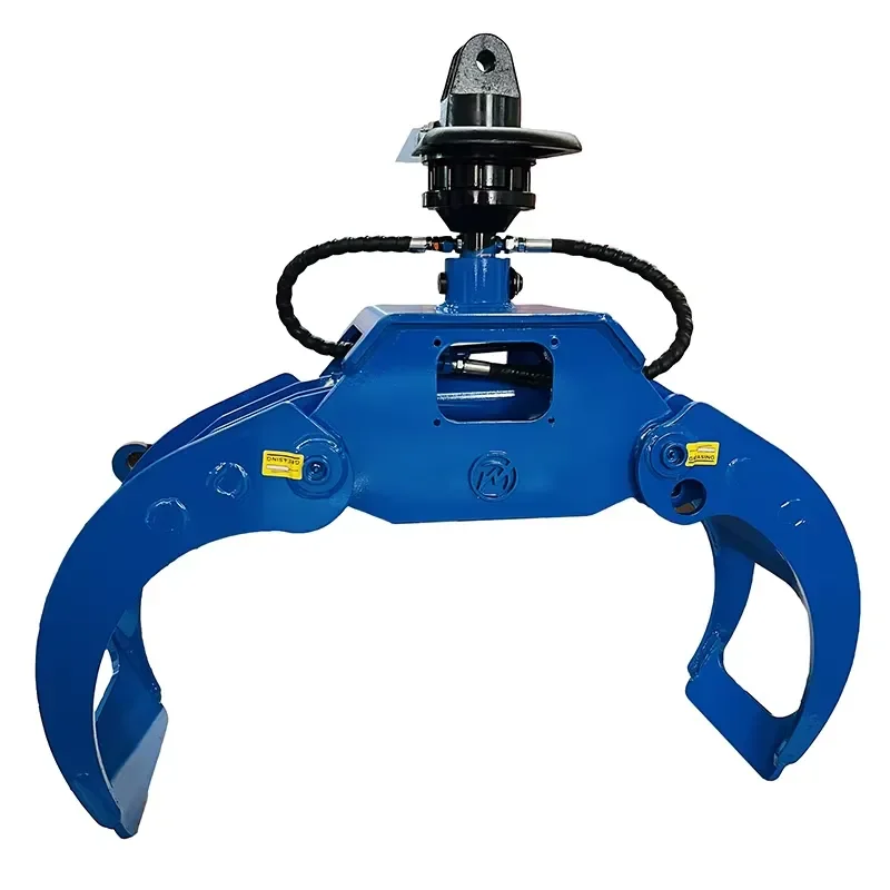 Hydraulic Rotator Log Grapple for 1T 2T 3T 6T 10T 16T Forestry Equipment Timber Handling