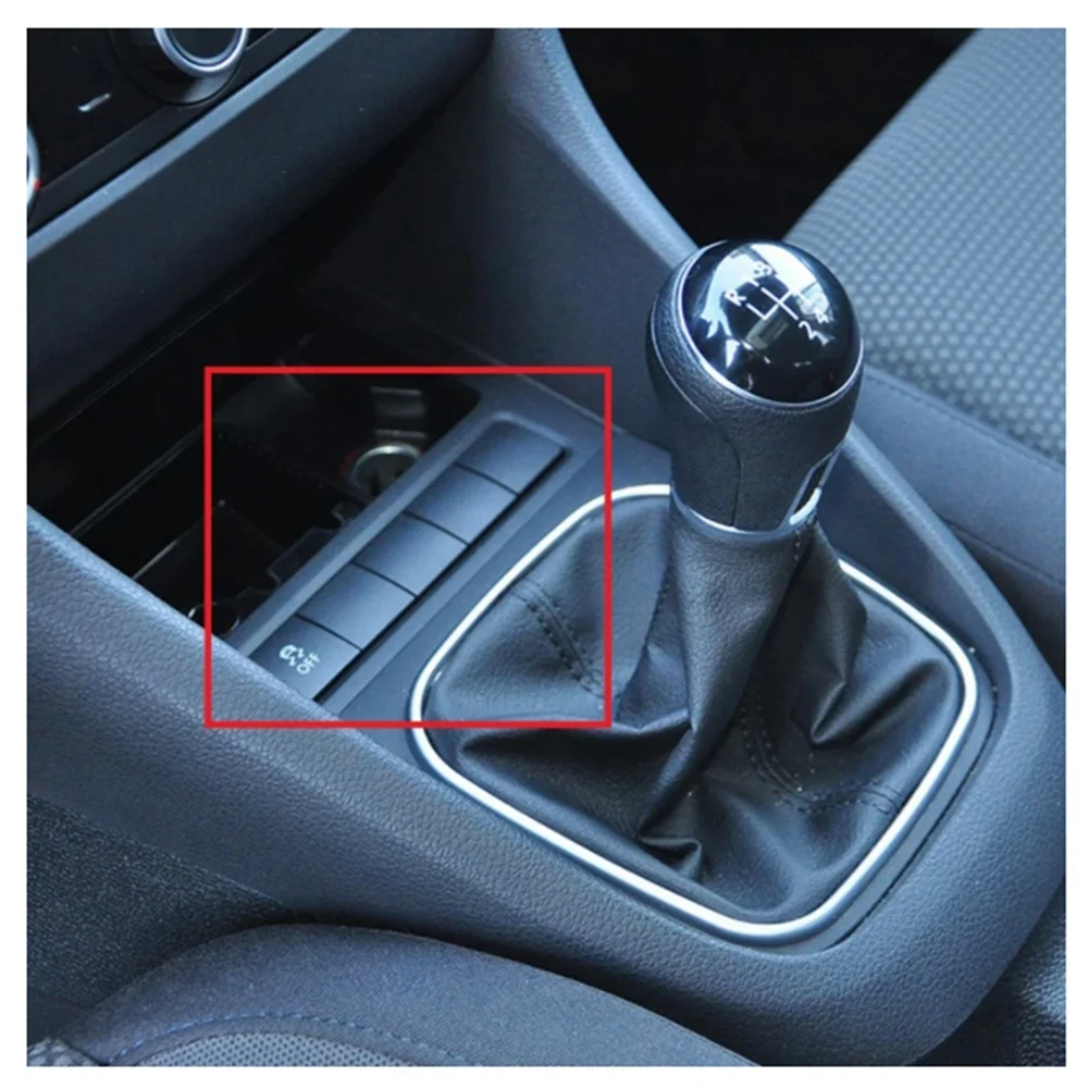 Auto Valse Dummy Schakelaar Knoop Stofdichte Dekking Decoratieve Knoppen Voor Golf 5 Jetta Mk5 6 Caddy Eos Scirocco Midden