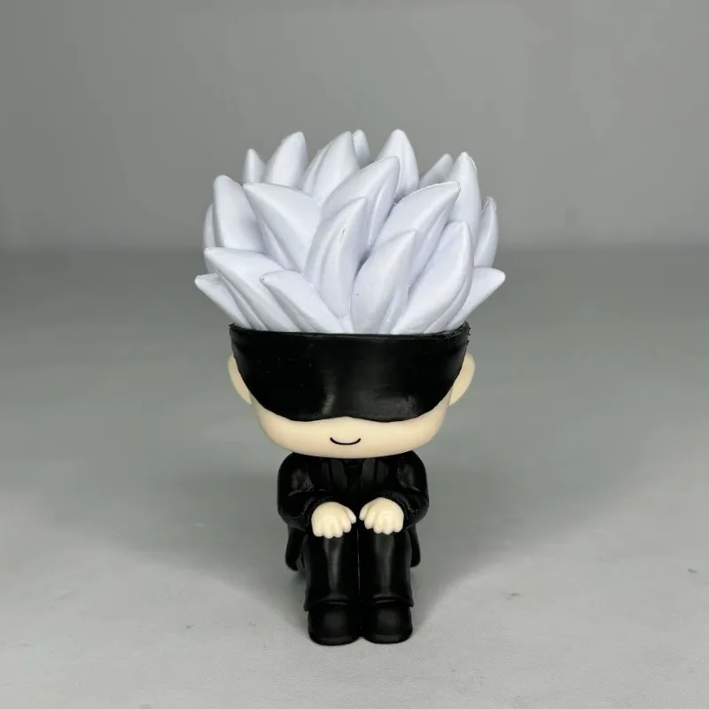 

Jujutsu Kaisen Figure Q Version Closed Eyes Gojo Satoru/Sitting Torako Model Anime Figure Ornament Wholesale Gifts