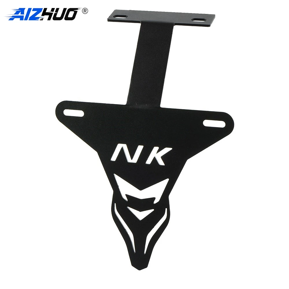 Motorcycle License Plate Frame Holder Rear Fender Tidy Eliminator Registration Bracket For CFMOTO 300NK 250NK 2018 - 2025 2026