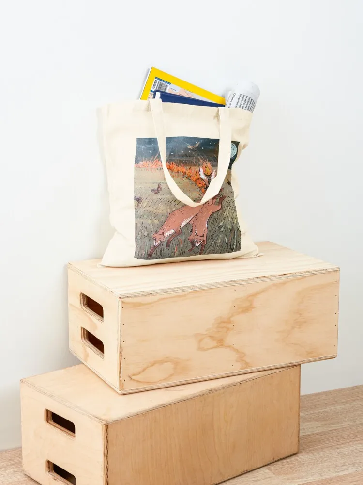 سامسون الثعالب حمل حقيبة تسوق أكياس عربة التسوق حقيبة المتسوق الجامعة حقيبة المتسوق امرأة حمل الحقائب الجمالية