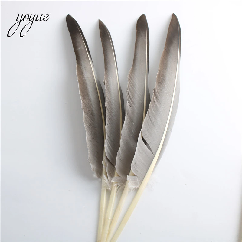 New 10pcs/lot Natural Goose Feather 12-14inch/30-35cm Feathers For Crafts Plume Clothing DIY Wedding Decor Accessories Plumas