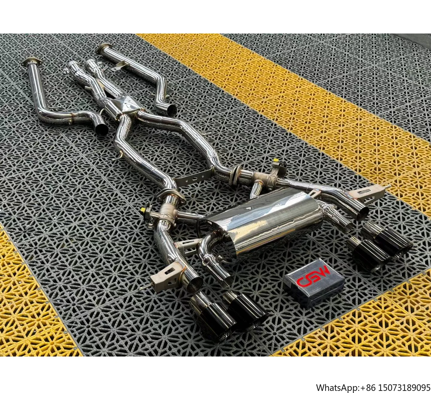 Wholesale Price Performance Active Sound Stainless Steel And Titanium Valvetronic Catback Exhaust Mufflers Pipes for  G87 M2