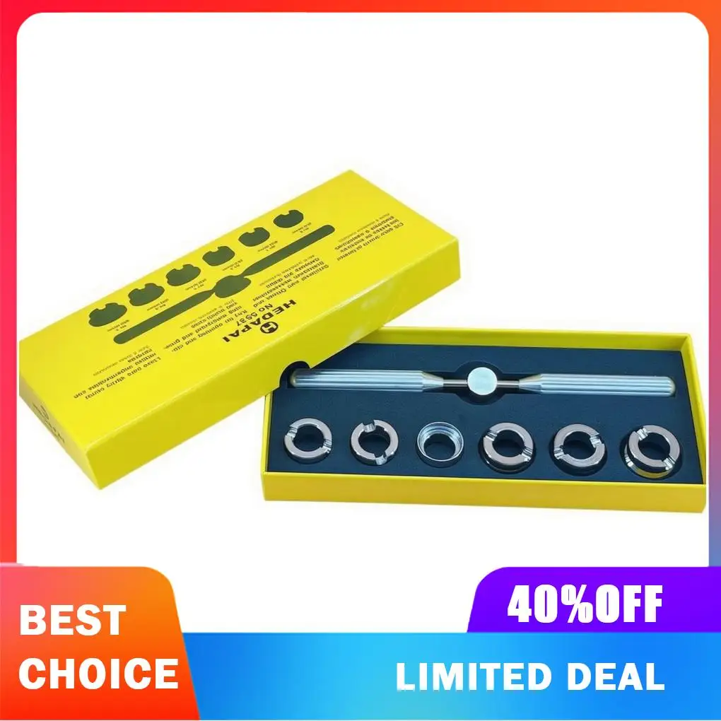 Case Back Opener Watch Case Back Opener Wrench Steel Tool Set Ensures Long Lasting Varying