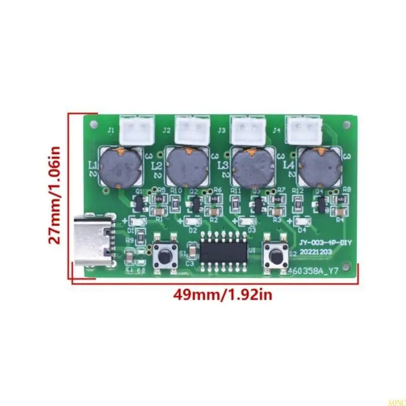A0NC -Luftbefeuchter -Controller -Board -Luftbefeuchter -Treiberplatine PCB Textur Feuchtermodul geeignet zur Verbesserung der