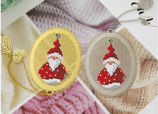 DIY Christmas Bookmark Set, Princess, Cross Stitch, Needlework, Embroidery Crafts, Counted Cross-Stitch