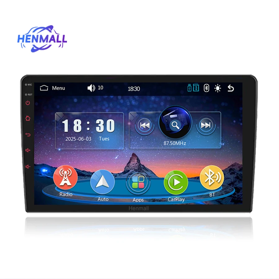 

EKIY 7 9inches Universal Android Car Radio Stereo Audio Video Multimedia Player GPS Navigation 2 Din DVD with 360 Function IC
