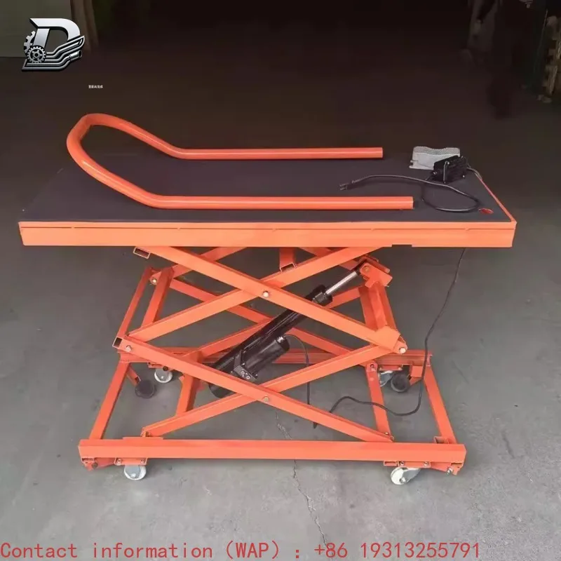 

【Best-selling】Electro Hydraulic Lifting Scissor Platform Folding Portable Work Stand