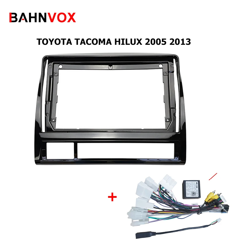 

9" Android Car Radio Frame For TOYOTA TACOMA HILUX Car GPS Navigation multimedia Video Player plastic panel Plate