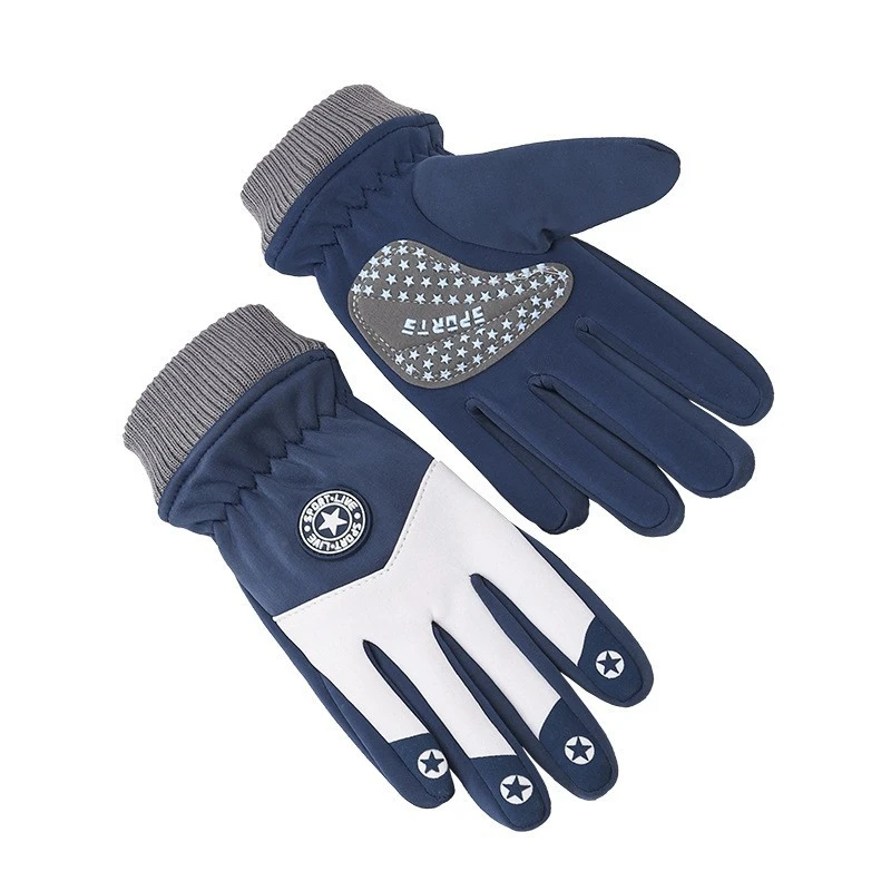 

Children's Winter Warm Waterproof Ski Gloves - Windproof Thermal Touch Screen Outdoor Play Snow Cycling Gloves for Boys Girls