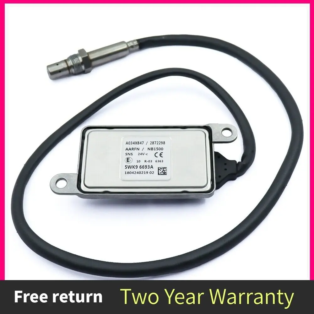 

Nitrogen Oxygen Nox Sensor for Cummins Engine 5WK96693A 2872298 2894946 1873793