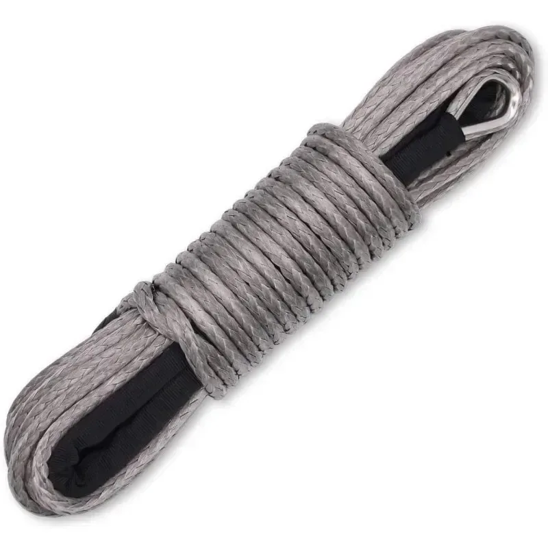 

Для грузовика, прицепа для бездорожья, для 7700 фунтов, 2,5 т, несущее синтетическое волокно, 5 мм x 15 м, буксировочный трос для мотоцикла, лебедка, автомобильный аксессуар