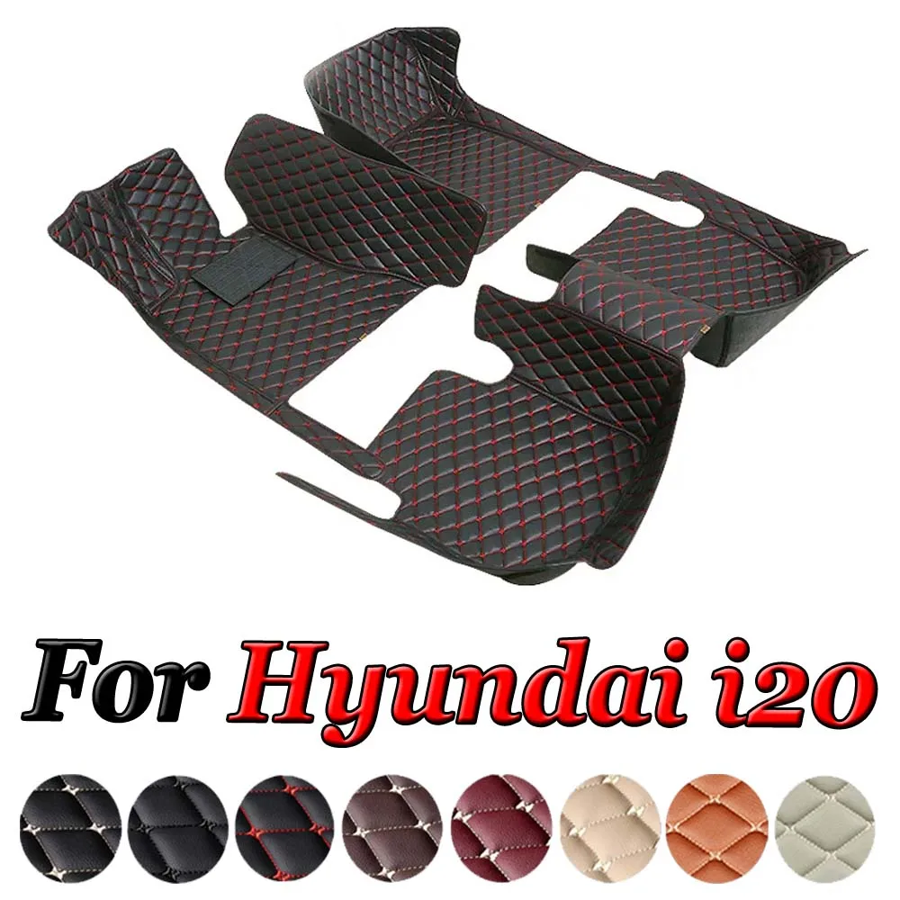 For Hyundai i20 BC3 2021 2022 2023 5seat Car Floor Mats Dustproof Rug Europe Version Carpets Alfombrillas Coche Car Accessories