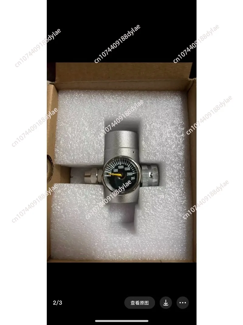 

Pneumatic Coffee Machine Carbon Dioxide CO2 Pressure Reducing Valve Camping Easy to Use Controllable Pre-Soaking Window