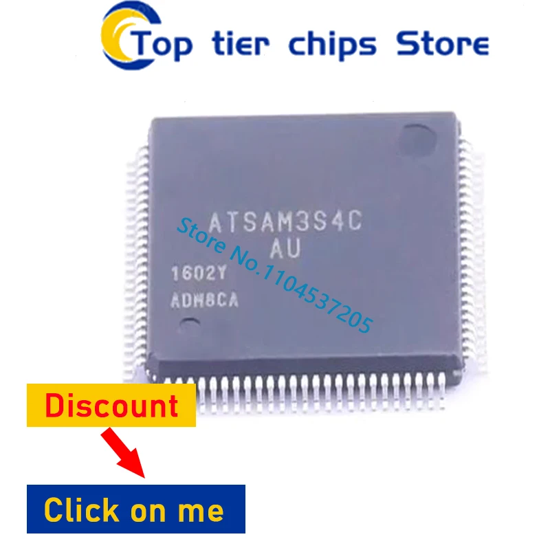 ATSAM3S4C ATSAM3S4C-AU TQFP100 1PCS